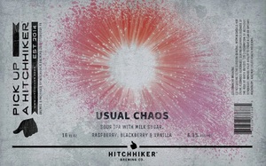 Usual Chaos - Sour IPA with Raspberry, Blackberry, Milk Sugar, and Vanilla Bean - 4-Pack